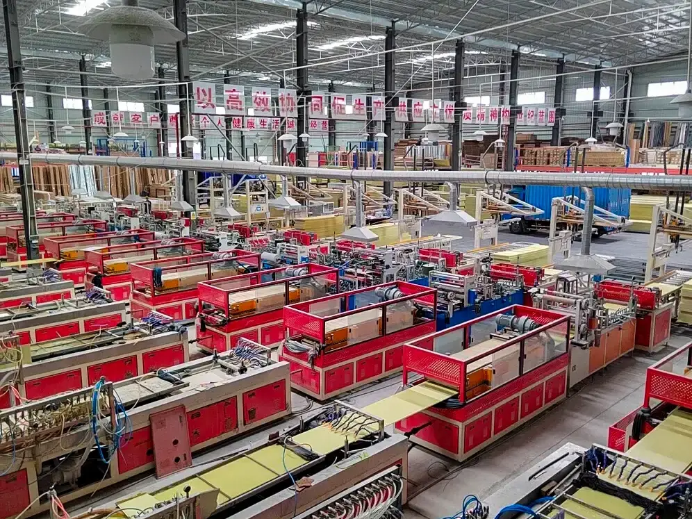 Wall panel factory, aluminum factory, custom manufacturing plant, factory warehouse, factory workshop